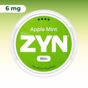 ZYN Apple Mint Mini Extra Strong 6mg nicotine pouches – original Swedish formula
