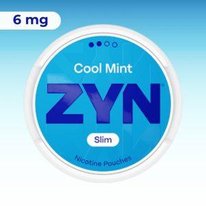 ZYN Slim Cool Mint nicotine pouches - original Swedish formula