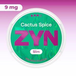 ZYN Cactus Spice Slim 9mg – פאוצ׳ ניקוטין סברסי