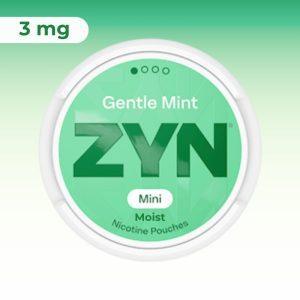 ZYN Gentle Mint mini 6mg – פאוצ׳ ניקוטין מנטה עדינה